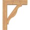 Ekena Millwork Funston Block Smooth Bracket w/ Offset Brace, Western Red Cedar, 7 1/2"W x 30"D x 36"H BKT0806X30X36FST05SWR - alternate 4